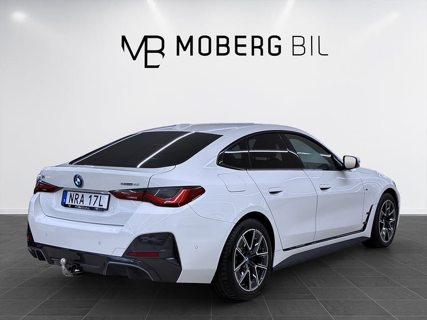 Bild 5 av BMW i4 eDrive40 Gran Coupé 340hk Helg på Moberg! M Sport