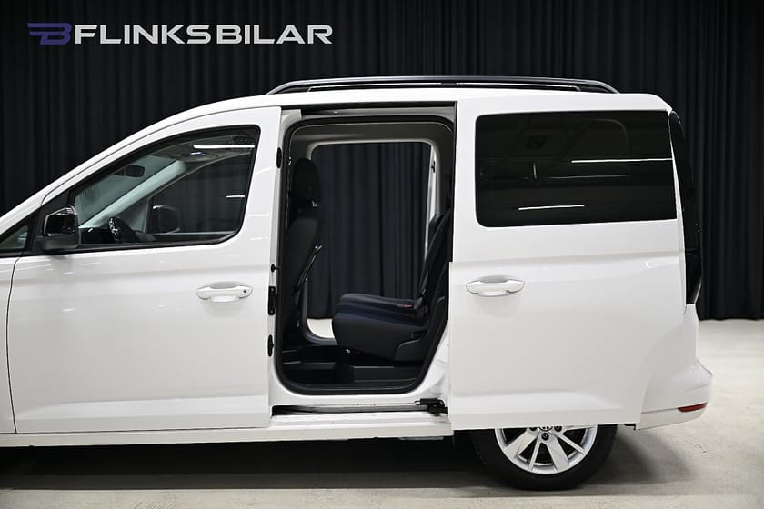 Bild 4 av Volkswagen Caddy 2.0 TDI DSG 122HK 7-Sits|Nedlackad|LED|Dubbeldörr|SeUtr