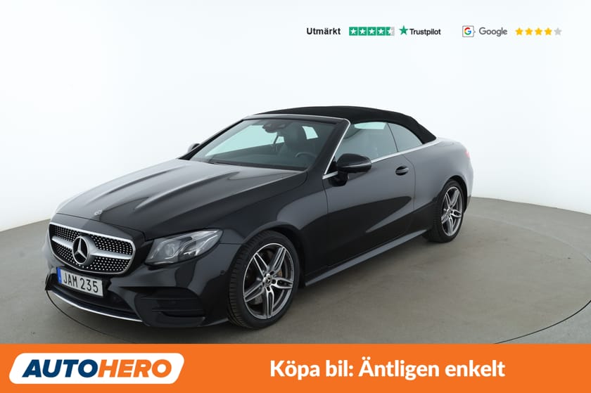 Bild 1 av Mercedes-Benz E 300 Cabriolet E300 / AMG Line, Burmester, 360