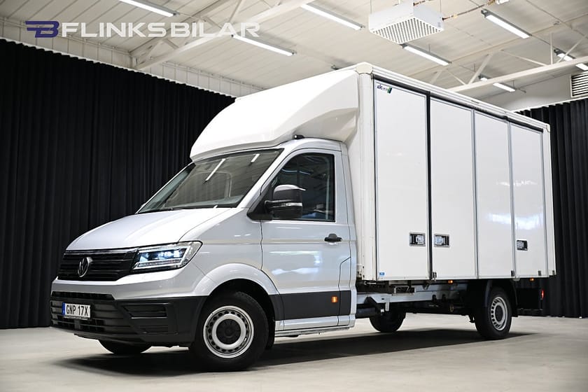Bild 2 av Volkswagen Crafter Chassi 140HK Automat|Volymskåp|Öppningsbar-sida|Lågmil|Leasbar
