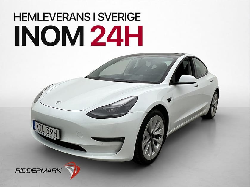 Bild 4 av Tesla Model 3 Long Range AWD 440hk Kamera Autopilot Pano