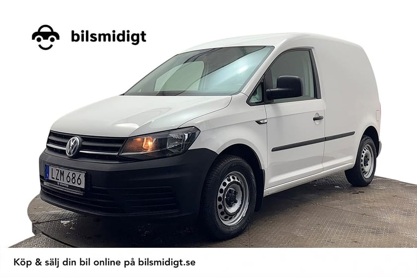Bild 1 av Volkswagen Caddy Van 2.0 TDI Aut Drag Värmare P-Sens LED-ramp MOMS 102hk