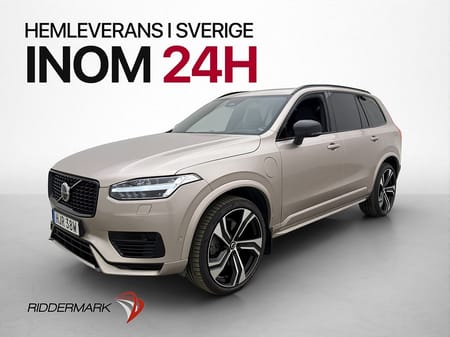 Volvo XC90 7-seater Recharge T8 Ultimate Dark B&W Luftfjädring Drag