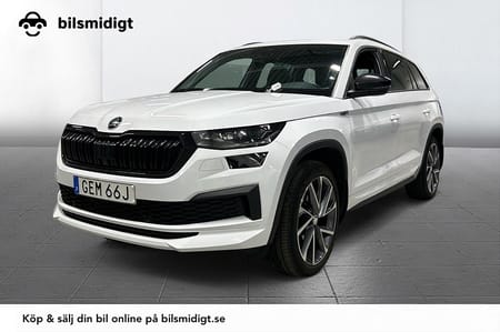Škoda Kodiaq 2.0 TDI 4x4 Sportline Drag Pano Läder Värmare Kamera 200hk