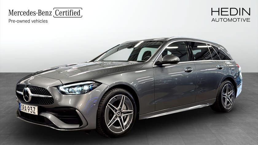 Bild 1 av Mercedes-Benz C 300 T de 4MATIC 4M  AMG Premium Förarassistentpaket Drag 360°