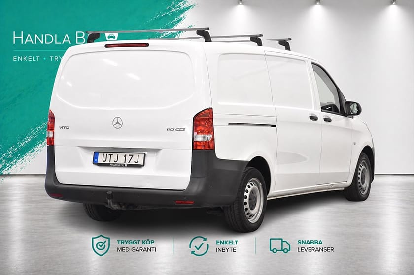 Bild 5 av Mercedes-Benz Vito 110 CDI 2.8t L2 B-kam D-värm Moms Dragkrok