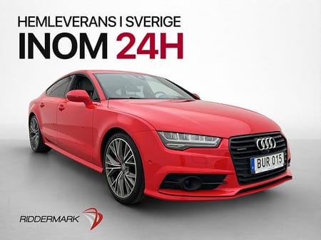 Audi A7 Sportback TDI 272hk S-Line BOSE HUD Kamera Navi Drag