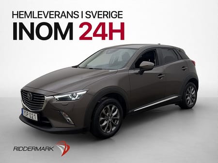 Mazda CX-3 2.0 120hk Optimum BOSE HUD Kamera Navi Halvskinn