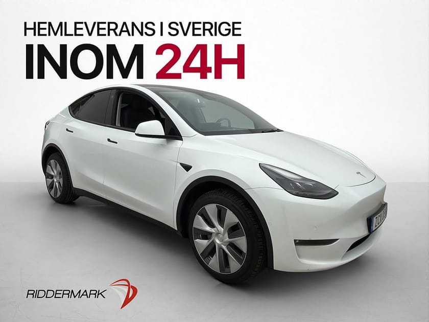 Bild 1 av Tesla Model Y Long Range AWD MOMS En-brukare Autopilot Skinn