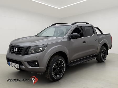 Nissan Navara Dubbelhytt N-Guard 2.3 4WD Värm Drag Skinn Taklucka Moms
