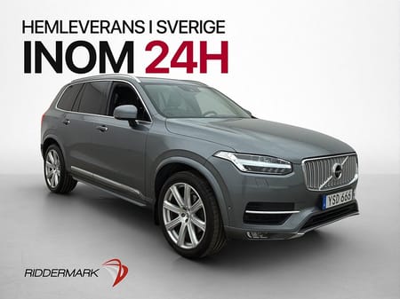 Volvo XC90 7-seater T6 AWD Inscription 7-Sits Pano B&W Massage HUD
