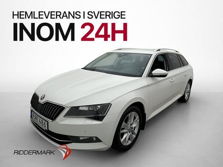 Škoda Superb Kombi Skoda 2.0 TDI 190hk Business Canton Kamera Värm Drag