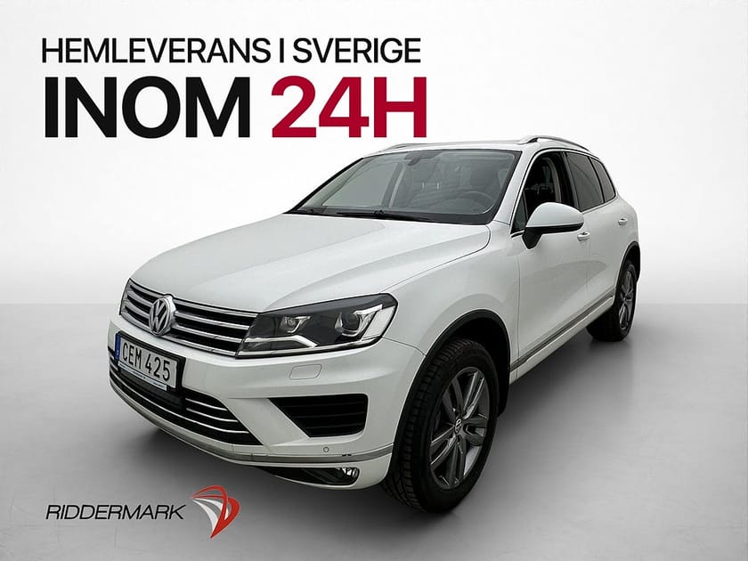Bild 3 av Volkswagen Touareg 3.0 V6 TDI 4M Drag Kamera Navi Helskinn