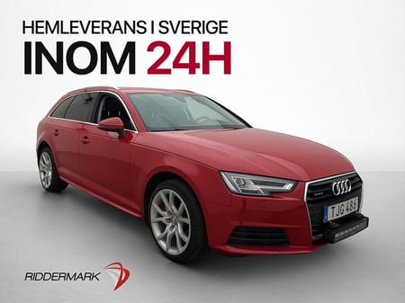 Audi A4 Avant 2.0 TDI Q 190hk Proline Värmare LED-Ramp Drag