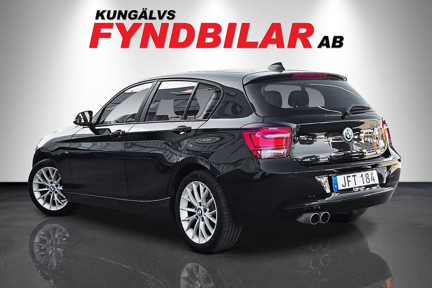 Bild 2 av BMW 120d Sport line,Skinn ,Pano 220hk stertman