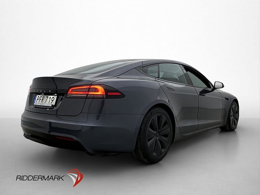 Bild 5 av Tesla Model S Long Range Luftfjädring Yoke Autopilot MOMS