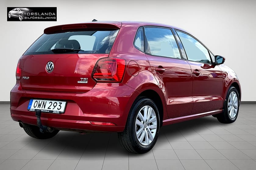 Bild 3 av Volkswagen Polo 5-dörrar 1.2 TSI 90hk Manuell V-hjul Nyservad