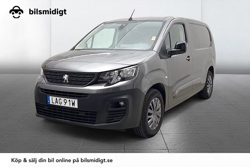 Bild 1 av Peugeot e-Partner L2 50 kWh Inredd 3-sits Navi Kamera PDC MOMS 136hk