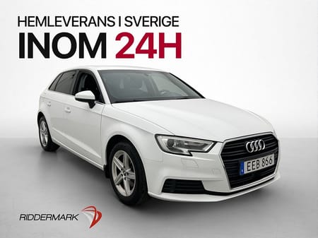 Audi A3 Sportback 1.5 TFSI 150hk Proline Sensorer 0,5l/mil