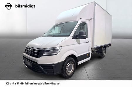 Volkswagen Crafter Chassi 35 2.0 BG-lyft Volymax 3-sits Kamera AppConnect Värmare