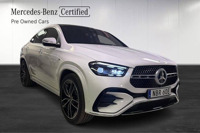 Bild 2 av Mercedes-Benz GLE 350 de 4MATIC Coupé Drag / Adapt F-håll / RattVä / Akustikglas / HUD