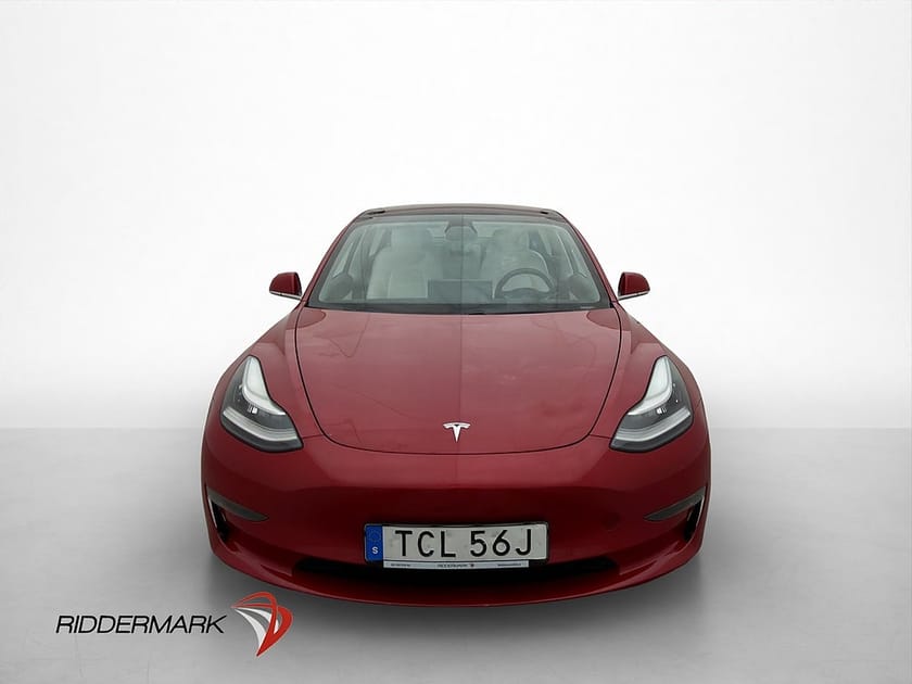 Bild 3 av Tesla Model 3 Long Range AWD AP Ljus Interiör Pano MOMS