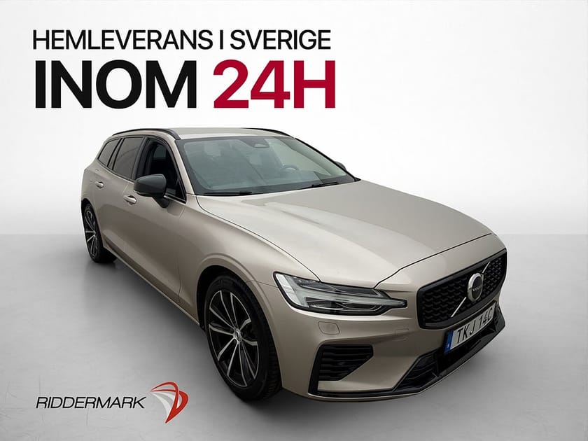 Bild 3 av Volvo V60 T6 Plug-In Plus Dark H/K Drag Värm Kamera Skinn