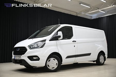 Ford Transit Custom 300 130HK L2|Drag|Värmare|Backkamera|NyKamrem|Moms