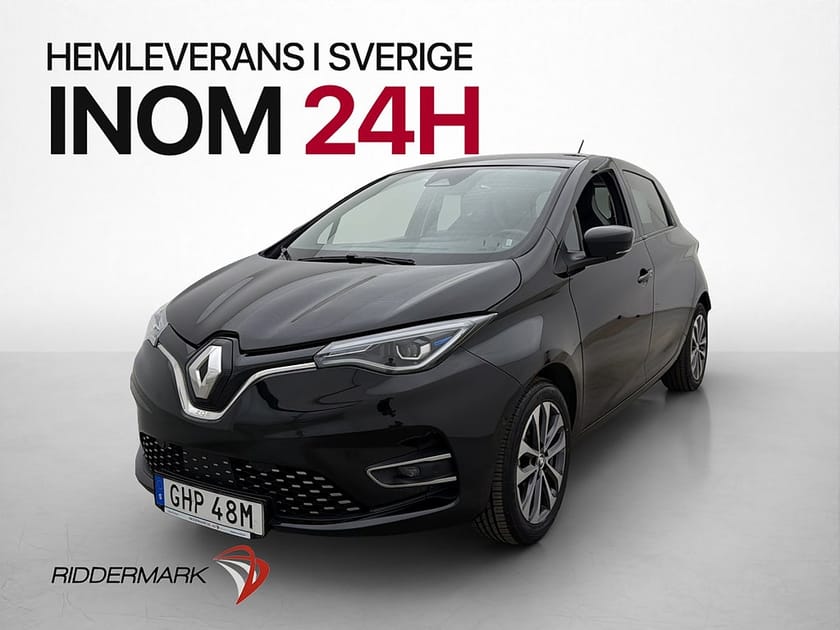 Bild 1 av Renault ZOE R135 52 kWh CCS FRIKÖPT BATTERI Intens Kamera