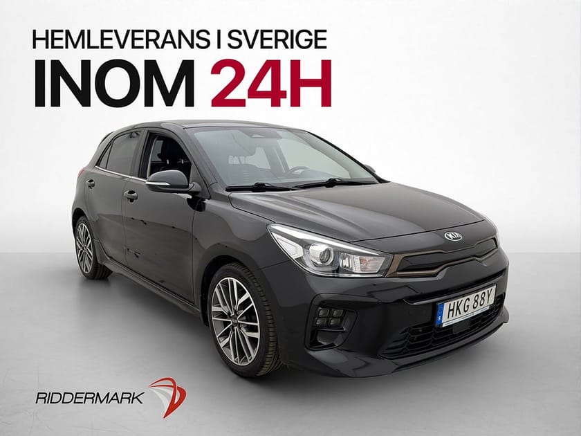 Bild 1 av Kia Rio 120hk GT-Line Kamera CarPlay Navi Skinn/Tygklädsel