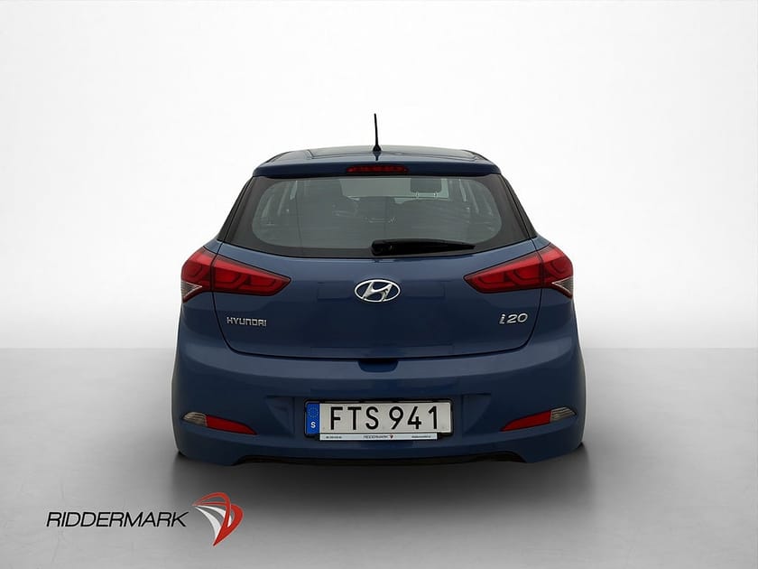 Bild 5 av Hyundai i20 1.4 101hk Premium Farthållare Bluetooth