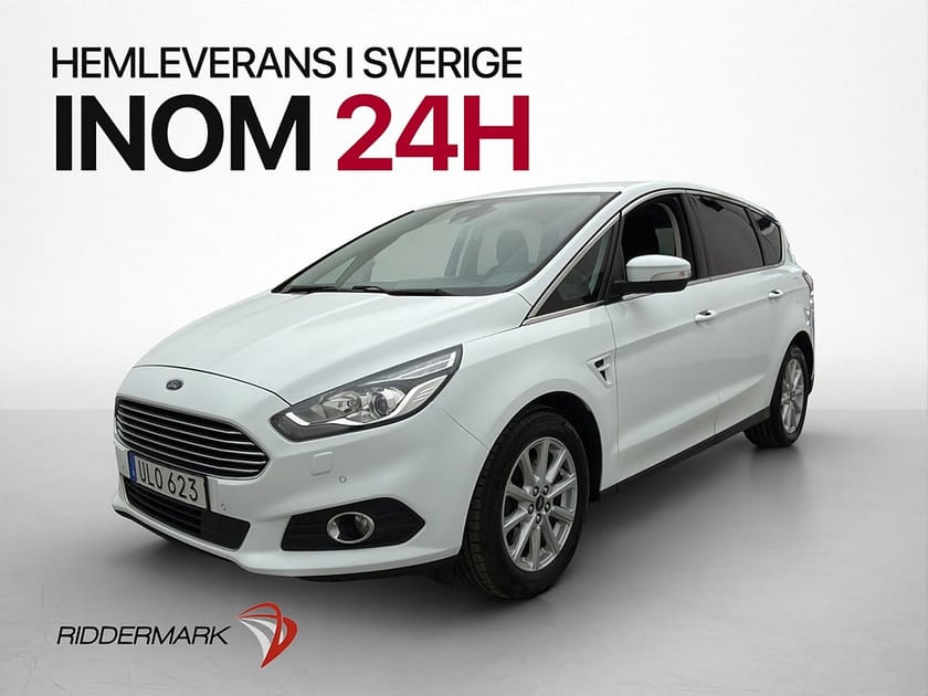 Bild 1 av Ford S-Max 2.0 TDCi Business 7-Sits Kamera Farthållare Drag