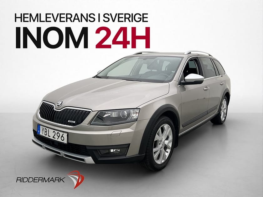 Bild 3 av Škoda Octavia Scout Skoda 2.0 TDI 4x4 150hk Drag 0.48l/mil P-Sens