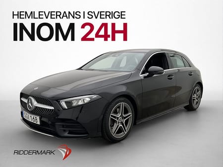 Mercedes-Benz A 180 A180 136hk AMG Line Cockpit Kamera Halvskinn