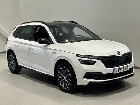 Škoda Kamiq Skoda Monte Carlo 1,0 TSI 110hk Drag Pano Backkamera