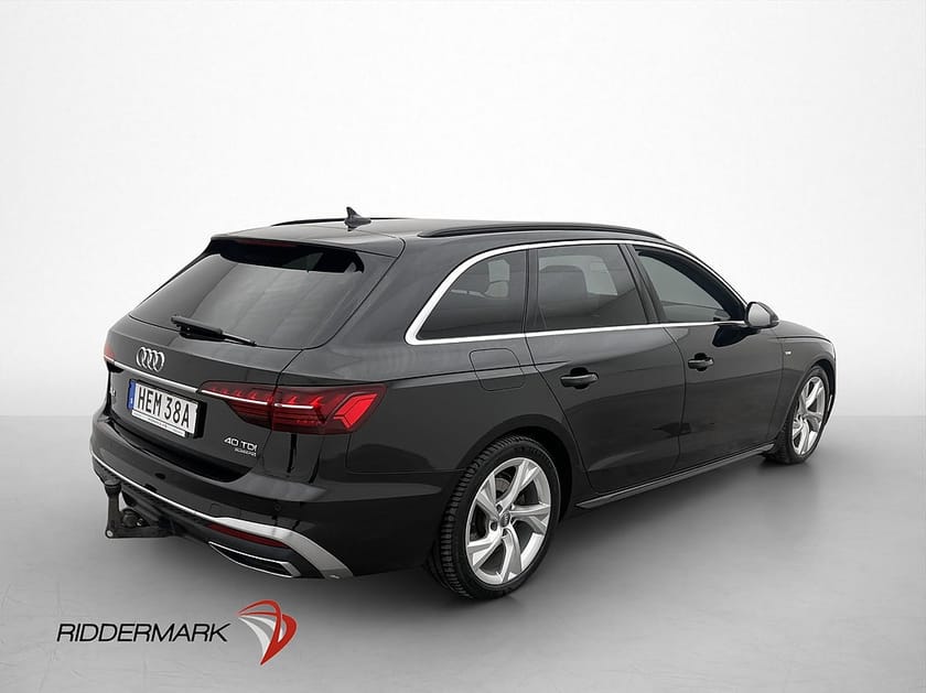 Bild 4 av Audi A4 Avant 40 TDI quattro Q S Line Värmare Drag Cockpit Navi MOMS