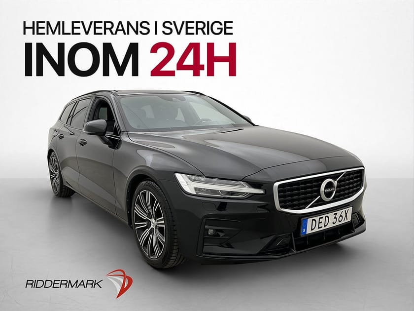 Bild 3 av Volvo V60 D4 190hk R Design Pano Drag H/K Läder Navi Kamera