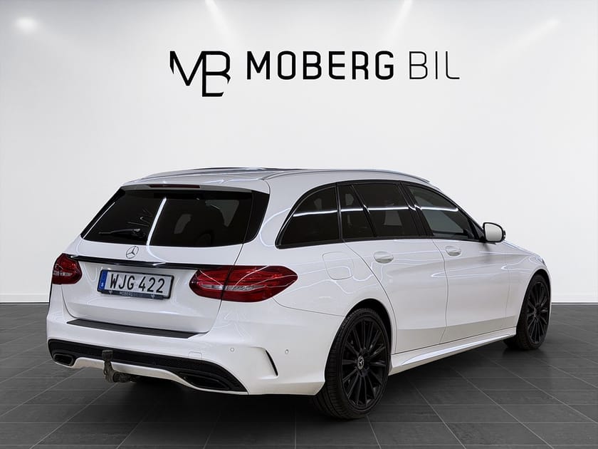 Bild 4 av Mercedes-Benz C 220 T d 170hk Helg på Moberg! AMG Line Drag