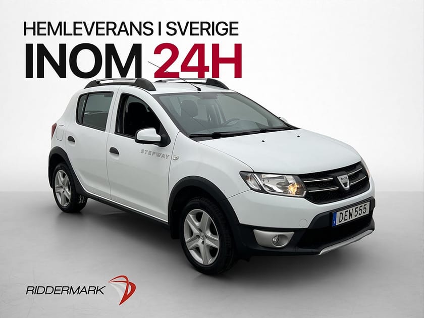 Bild 1 av Dacia Sandero Stepway 90hk M&K-Värmare Navi P-Sensorer Drag