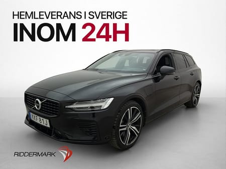 Volvo V60 Recharge T8 AWD R-Design B&W Pano Skinn Drag 360°