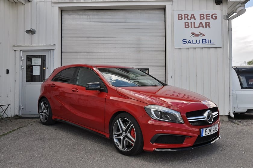 Bild 1 av Mercedes-Benz A 45 AMG 4MATIC A45 360hk Backkamera Skinn