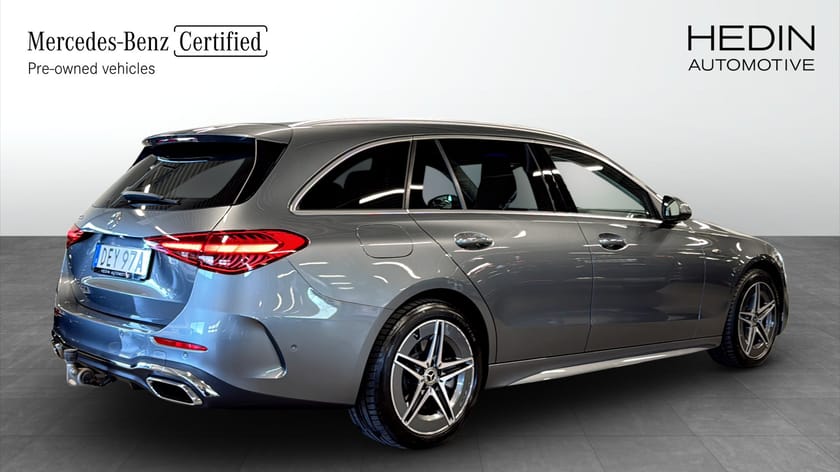 Bild 2 av Mercedes-Benz C 300 T e AMG Kombi 313hk Läder Drag Värm Adaptiv