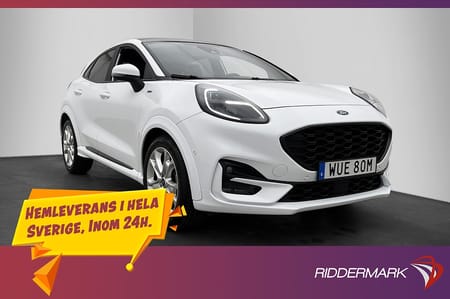 Ford Puma 1.0 ST-Line B&O Pano Adaptiv-fart A-CarPlay Navi