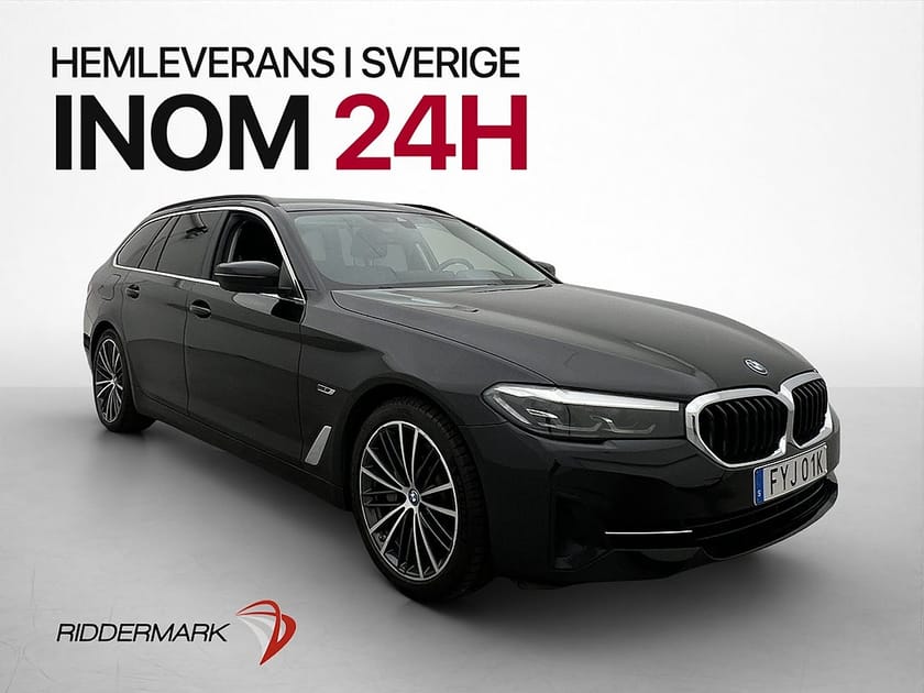 Bild 3 av BMW 530e xDrive Touring 292hk Dragkrok Kamera Skinn MOMS