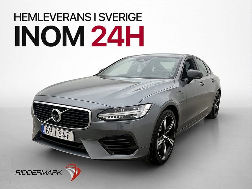 Bild 3 av Volvo S90 T8 TwEn AWD R-Design Värm 360° HuD Drag Skinn Navi
