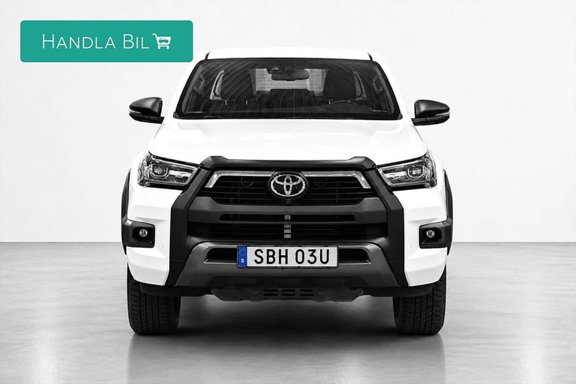 Bild 3 av Toyota Hilux Dubbelhytt 2.8 4WD Invincible Drag JBL Diff Navi Moms 204hk