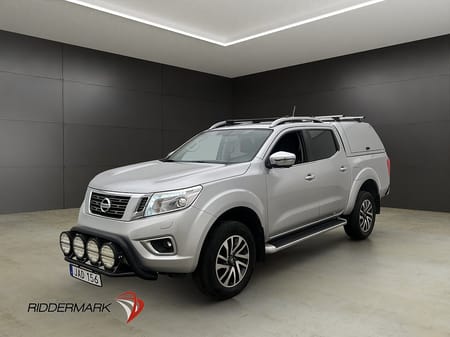 Nissan Navara Dubbelhytt Tekna 2.3 4WD M/K-Värmare Drag Diff Skinn Kåpa