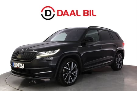 Škoda Kodiaq 7-Seater 2.0 TDI 4x4 190HK SPORTLINE 7-SITS DRAG PANO P-VÄRM