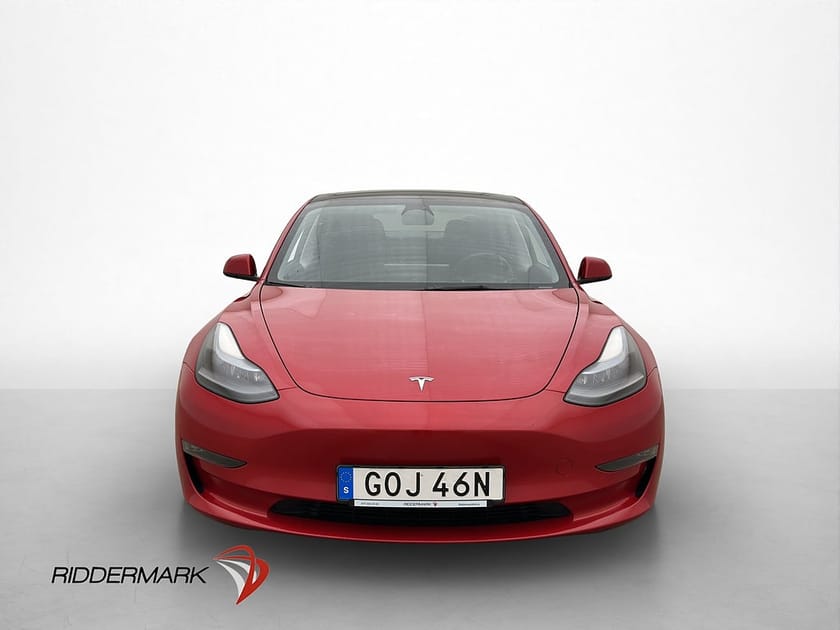 Bild 3 av Tesla Model 3 Long Range AWD 498hk Autopilot Drag Pano Skinn