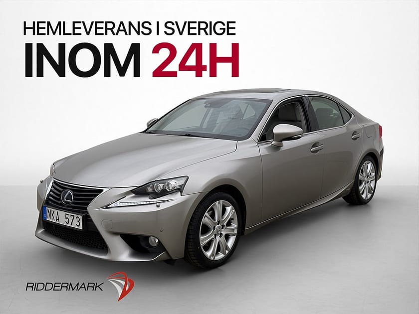 Bild 3 av Lexus IS 300h 223hk Executive Värm T-Lucka Kamera Läder Drag